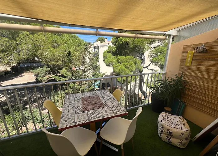 Et Soleil Joli Mezzanine Cosy Mt St Martin Cap D'agde * 阿格德