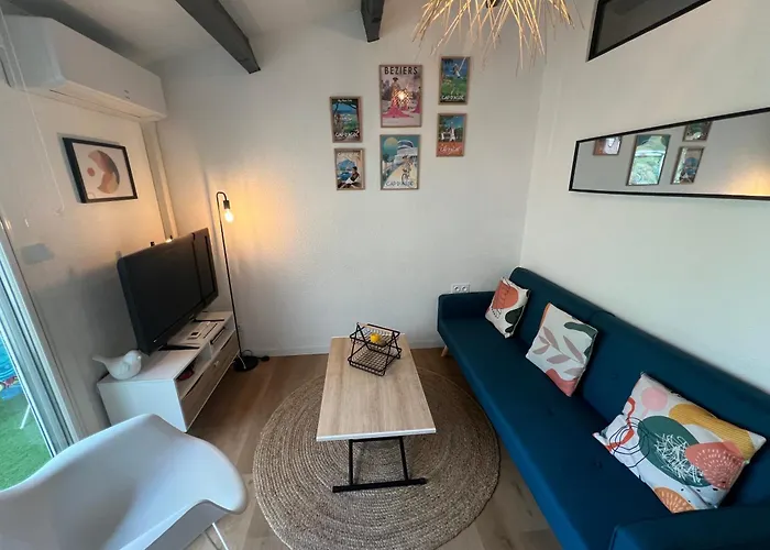 Et Soleil Joli Mezzanine Cosy Mt St Martin Cap D'agde 公寓 *